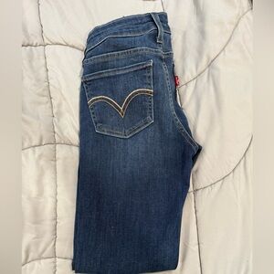 Levi's Women's Dark Blue 535 Jeans